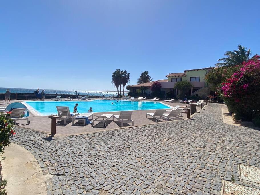 Porto Antigo - Charming & Peaceful Apartment Overlooking Pool And Sea Santa María Exterior foto